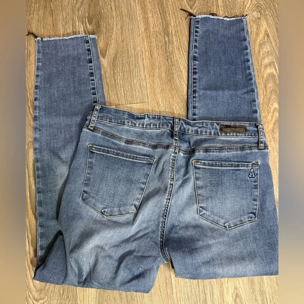❌Articles Of Society Women's Blue Skinny Jeans_4